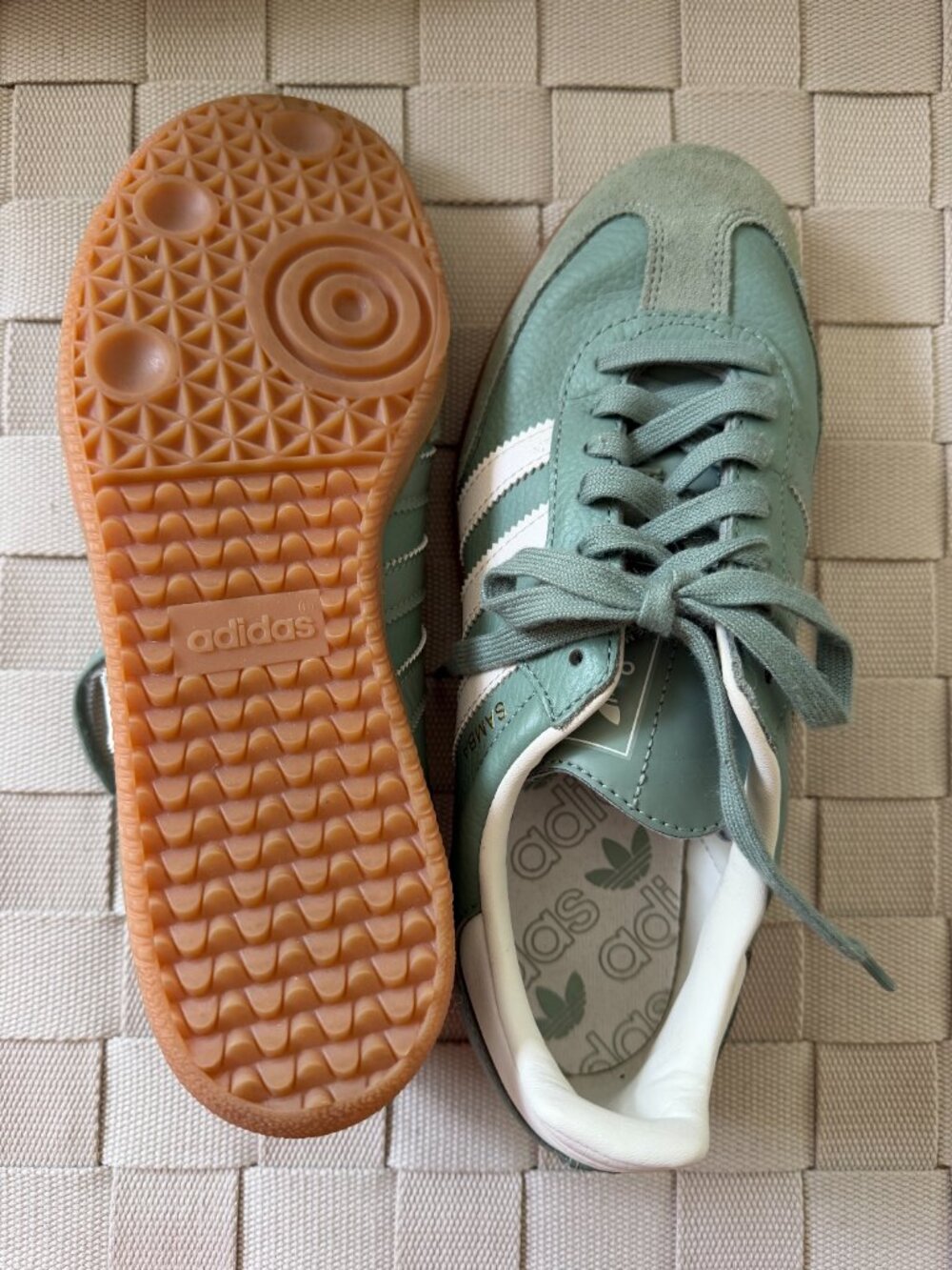 Adidas Samba OG Sage Green Sneakers Women's 8.5